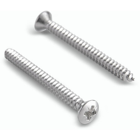Raised Flat Head Self Tapping Screws