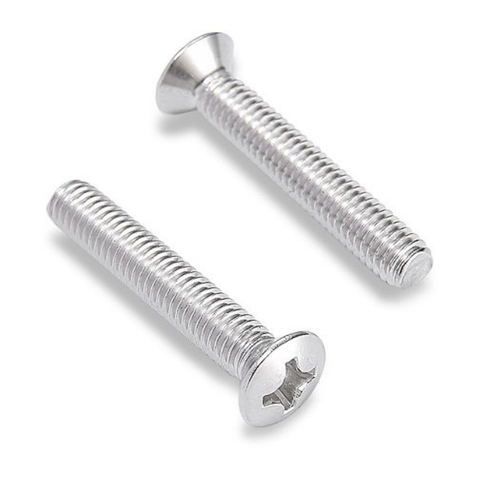 Raise Flat Head Machine Screw
